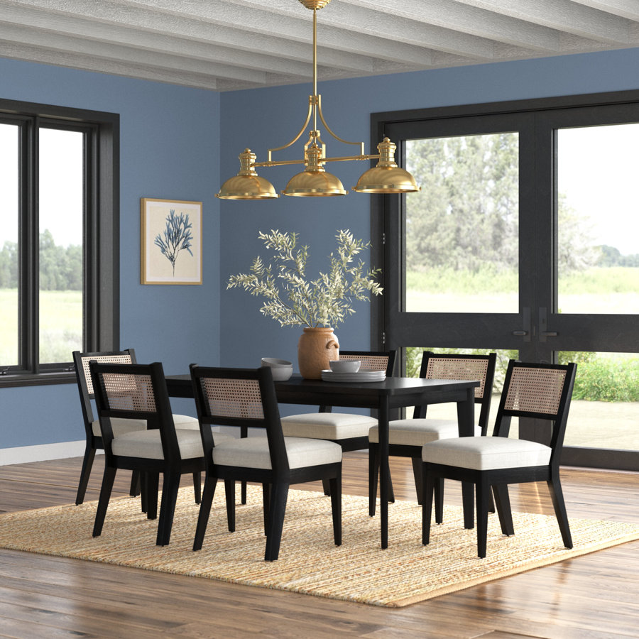 Landeros Rectangular 36'' L x 66'' W Dining Set